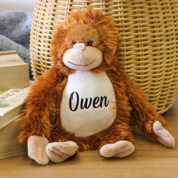 Orangutan teddy deals bear