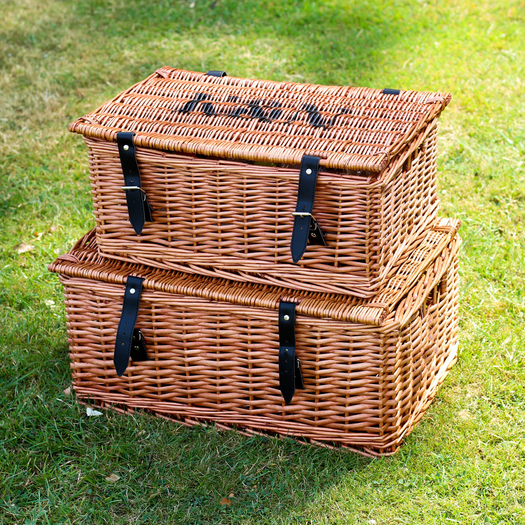 Personalised Picnic Hamper Gift For Couples Wedding Or Anniversary Present For The Home