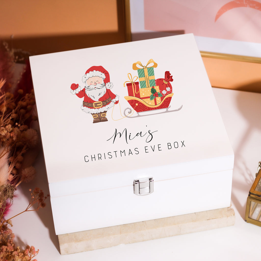 Personalised Santa Sleigh Box