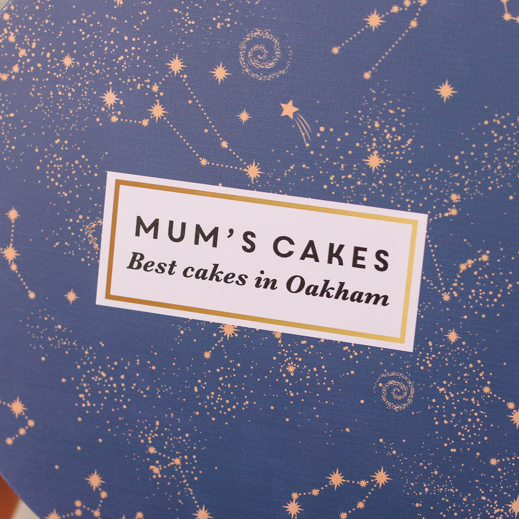 Personalised Stars Cake Baking Tin Gift For Her Small And Large Bundle