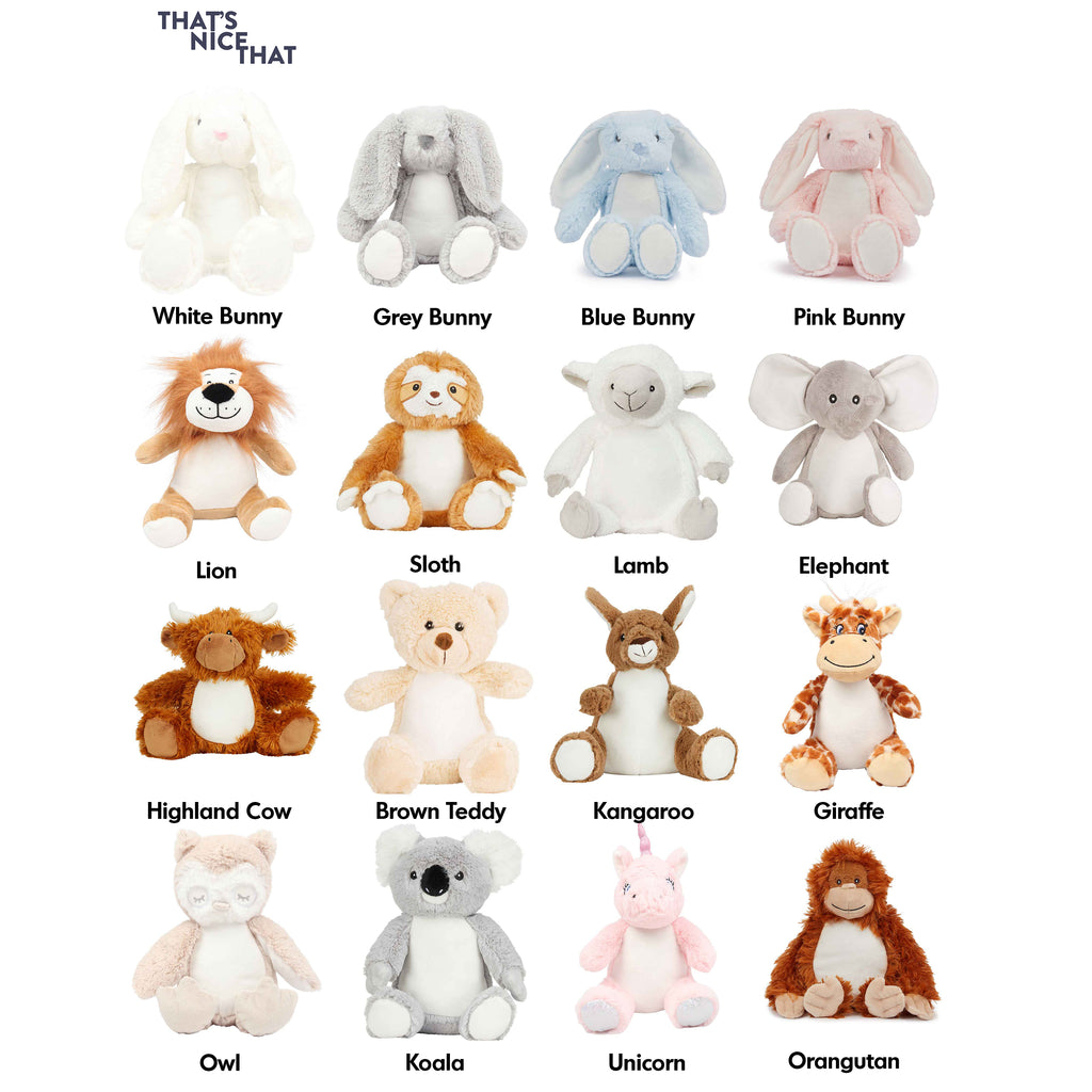 Personalised Cuddly Toy For Children's Gift Pet Present