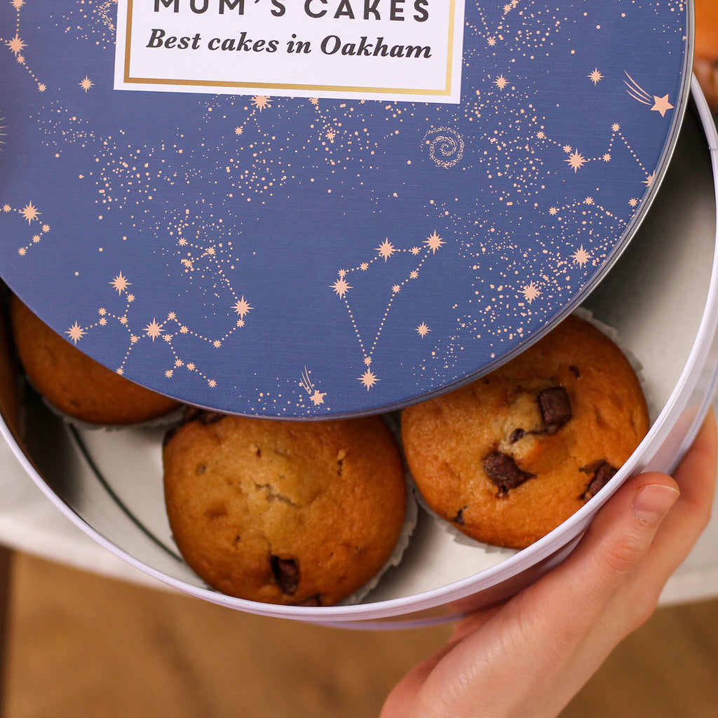 Personalised Stars Cake Baking Tin Gift For Her Small And Large Bundle