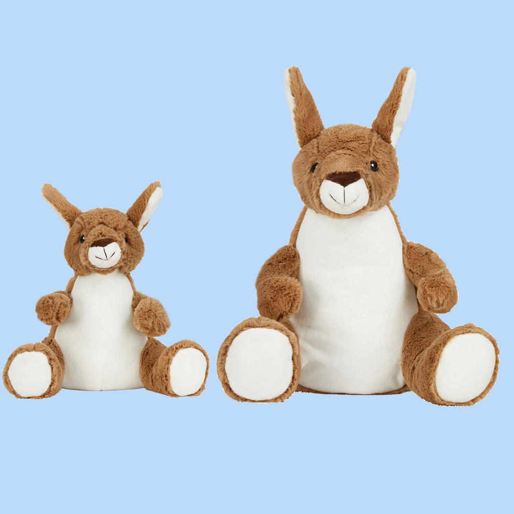 Personalised Kangaroo Soft Toy Teddy Bear For Children